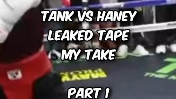 Haney vs Tank leaked sparring was all I needed to