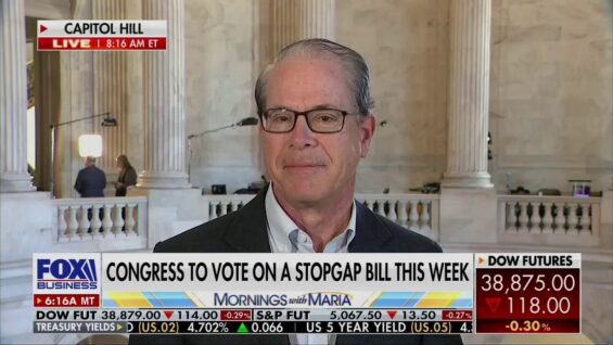 Sen Mike Braun R IN with some advice for Senate Minority