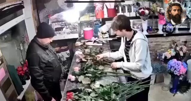 The man didnt like the fact that the florist was