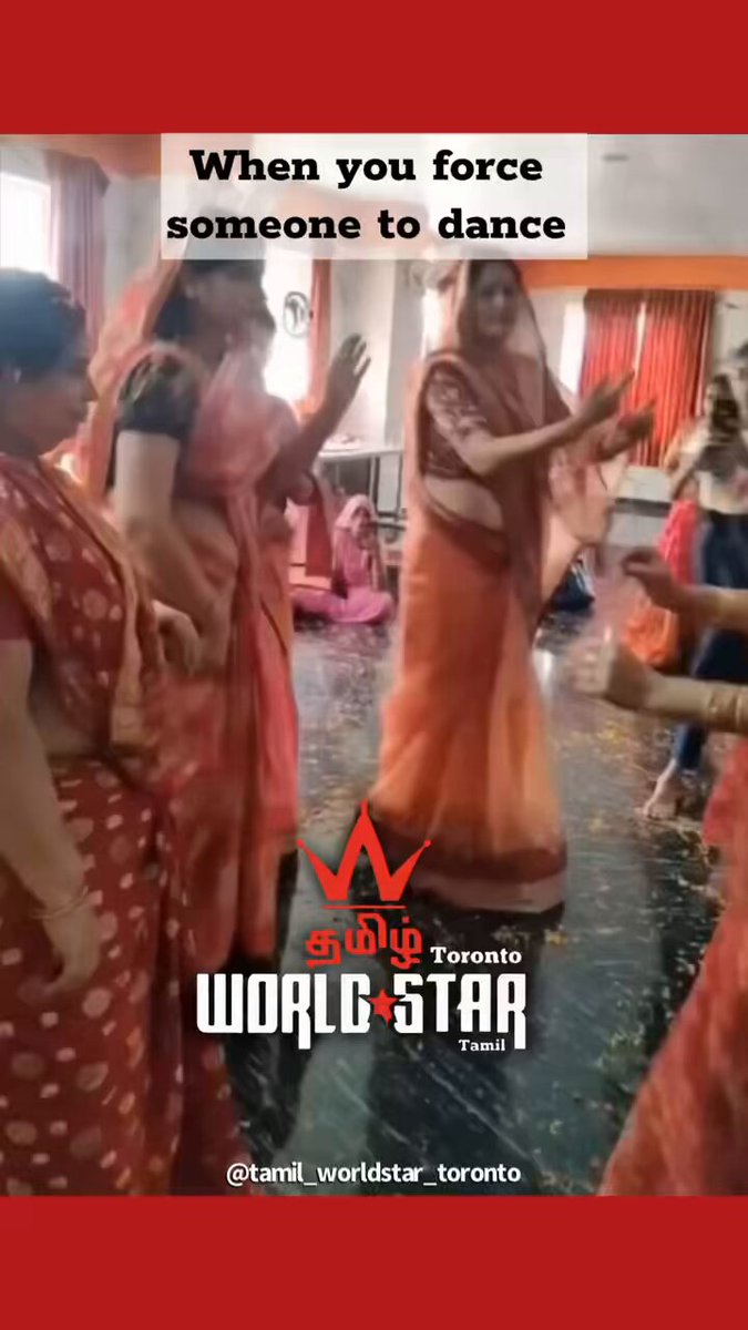 When you force someone to dance FOLLOW US @tamil worldstar